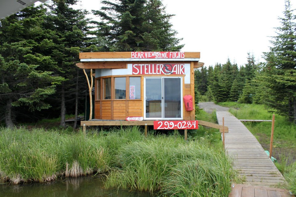 A peaceful evening at Steller Air on Beluga Lake in Homer, Alaska